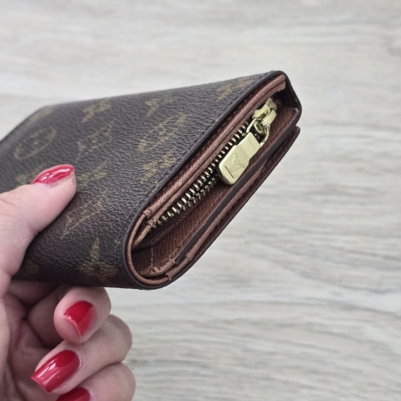 Louis Vuitton Brown Tresor Monogram Wallet - Picture 4 of 7